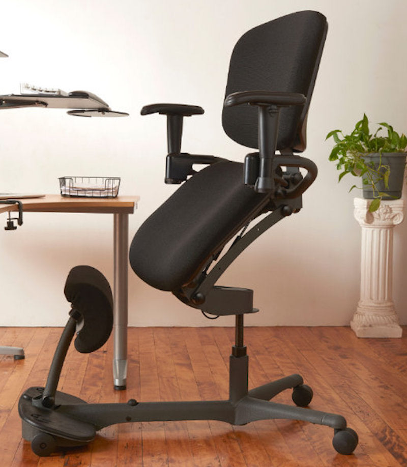 VIVO Leaning Posture Chair with Anti-Fatigue Mat CHAIR-S02M by Upmost Office