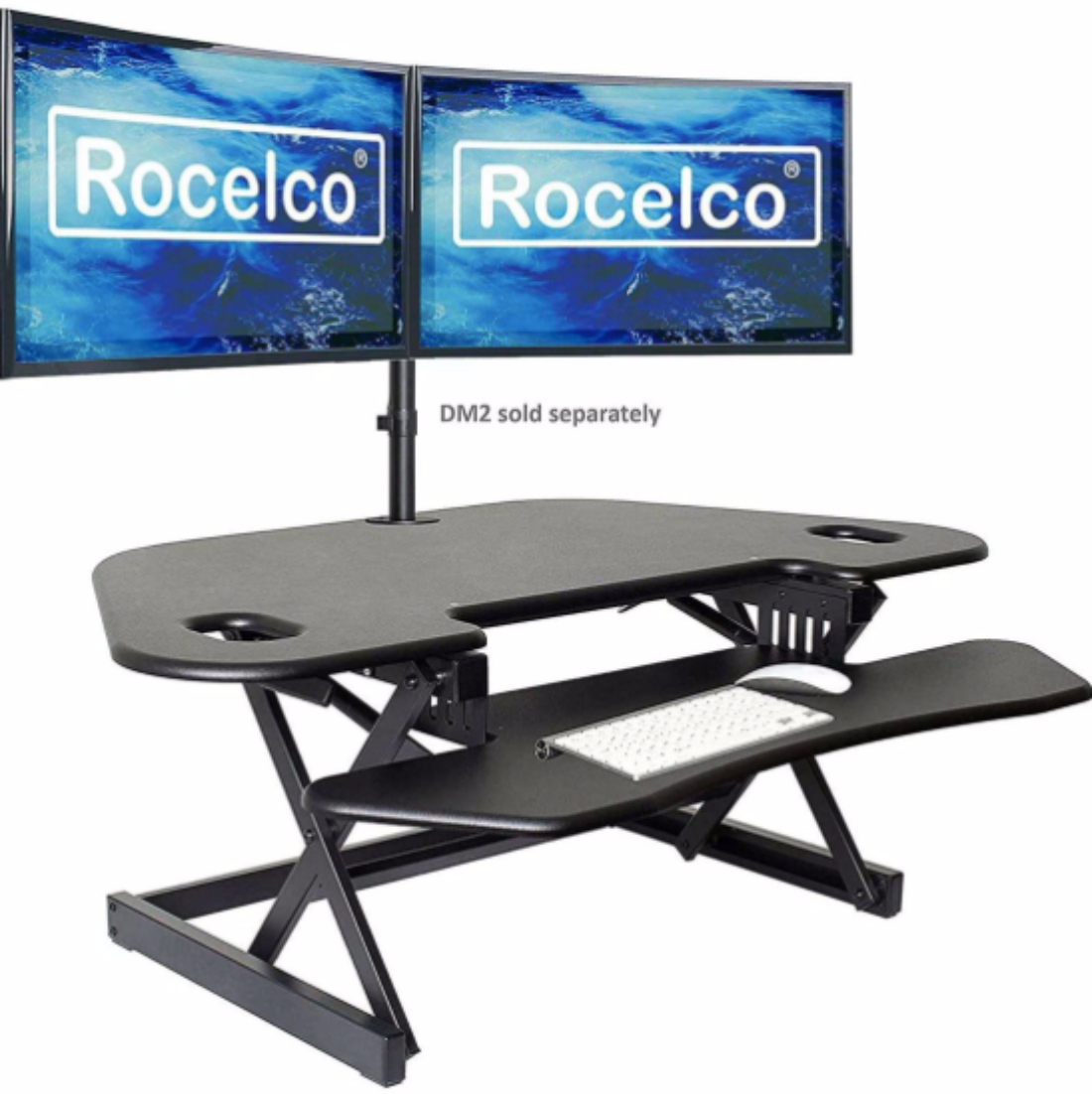 DeskVue Desk Shelf (46 or 116cms), Dual Monitor Stand, Desk