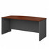 72W Bow Front Desk Shell