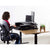 UpliftOffice.com VIVO Black Height Adjustable Tabletop Sit Stand Desk w/ Slide Out Keyboard Tray, DESK-V000T, Desk Riser,VIVO