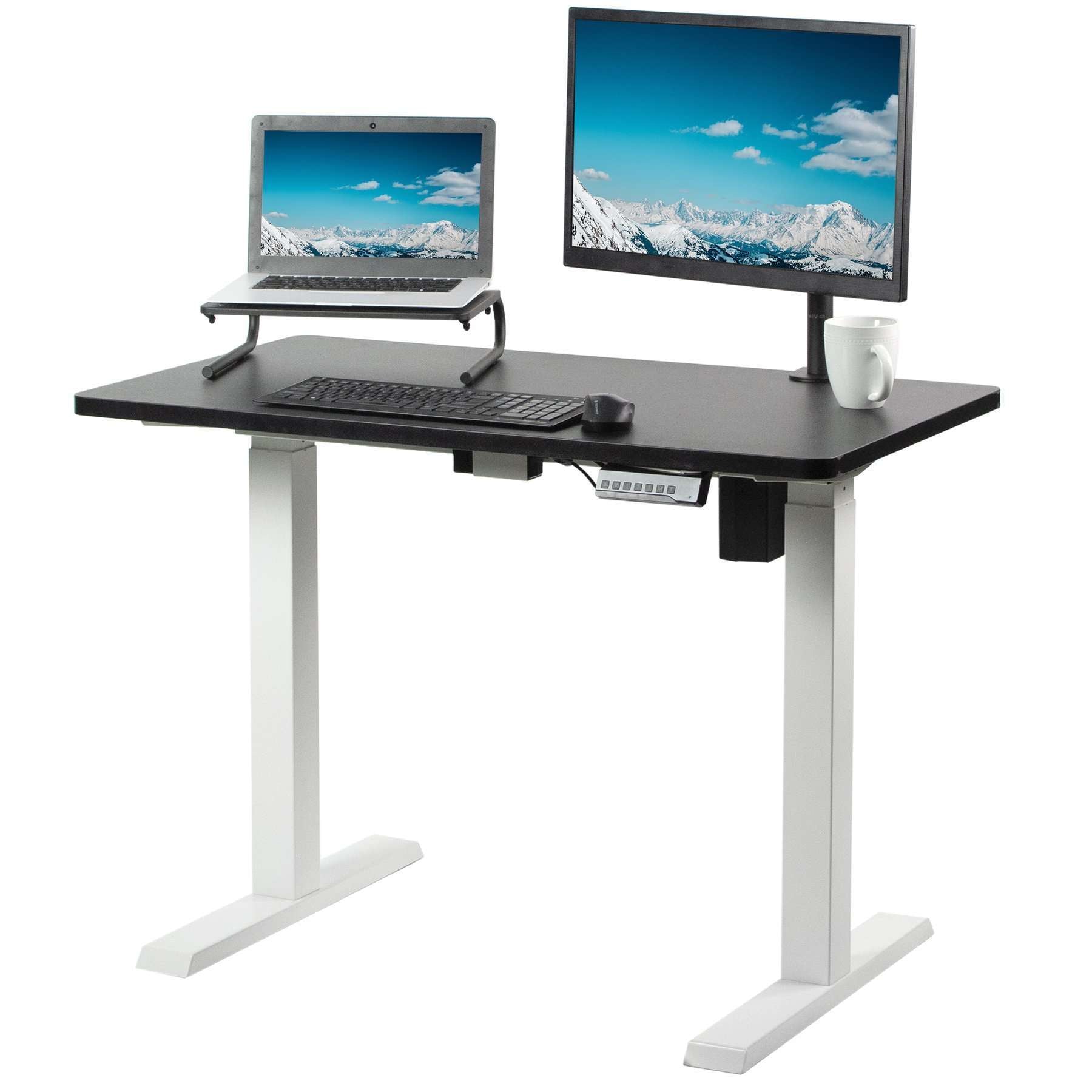 Upmost Office VIVO Under-Desk Cable Management Racks DESK-AC06-2B 2-pack